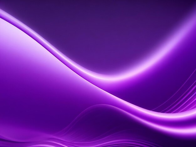 Fundo ondulado roxo com um fundo roxo claro gerado