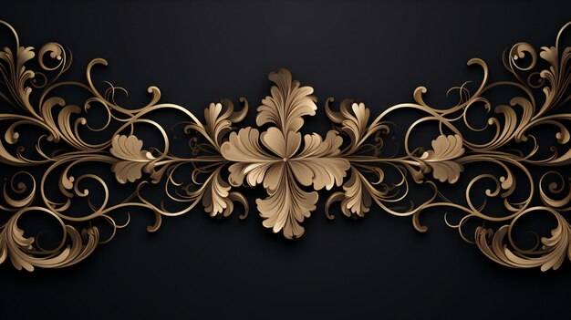 Foto fundo ornamental de luxo