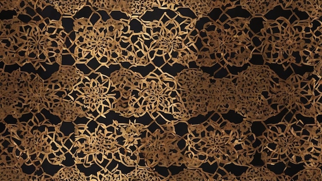 Foto fundo padrão islâmico para publicidade e papel de parede em padrão islâmica e cena de ramadã