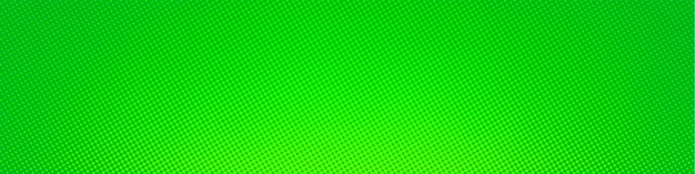 Fundo panorâmico de gradiente abstrato verde