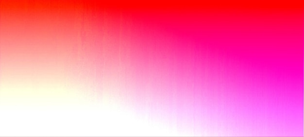 Fundo panorâmico de gradiente rosa e vermelho