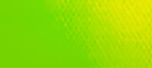 Fundo panorâmico gradiente abstrato verde e amarelo