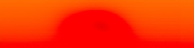 Fundo panorâmico gradiente laranja e vermelho