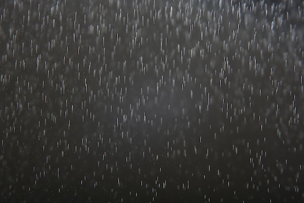 fundo para chuva negra de sobreposição, estúdio abstrato deixa cair gotas de água bokeh