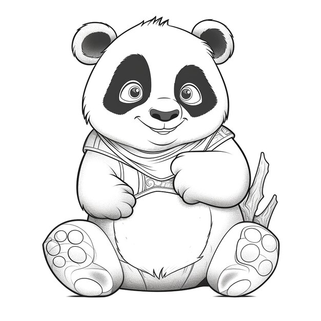 Foto fundo para panda