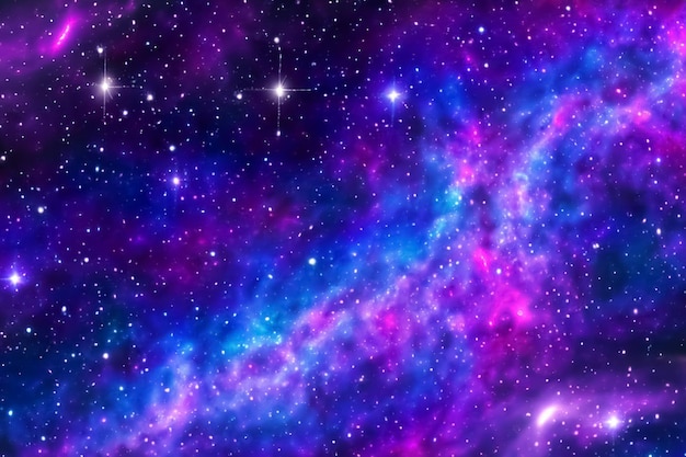 Foto fundo pastel cativante da galáxia uma bela tela celestial