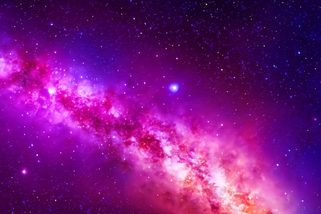 Fundo Pastel Cativante da Galáxia Uma Bela Tela Celestial
