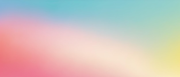 Fundo pastel com ilustração de IA generativa de gradiente multicolorido