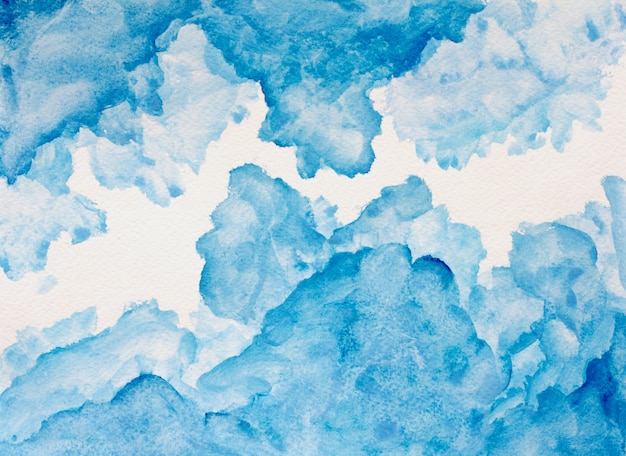 Fundo pintado à mão em aquarela