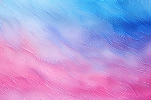 Fundo pintado à mão em gradiente rosa e azul