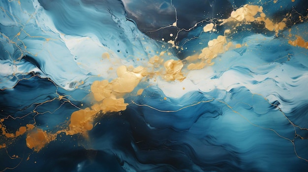 Foto fundo pintado com tintas a óleo as pinceladas são visíveis todo o fundo dá uma atmosfera agradável e acalma as cores são contrastantes e dominadas pelo laranja azul roxo e branco