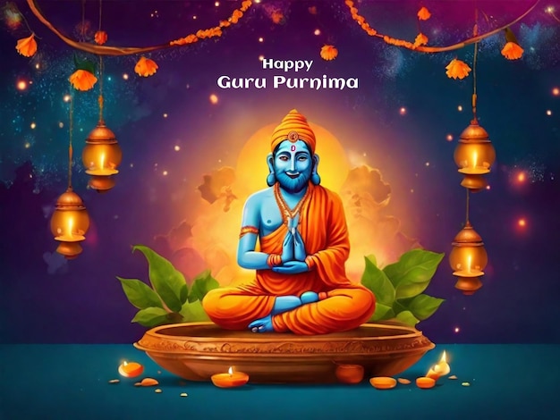 fundo plano para guru purnima
