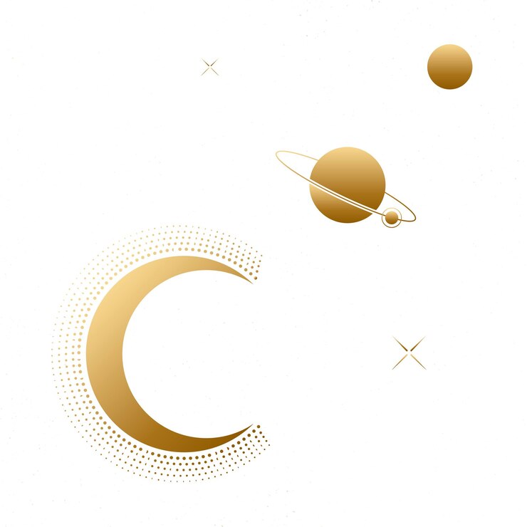 Foto fundo png celestial ouro estética ilustração de galáxia design transparente