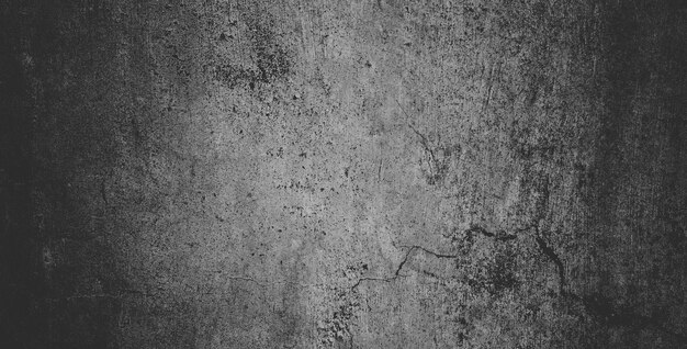 Fundo preto escuro grunge e textura do muro de concreto preto