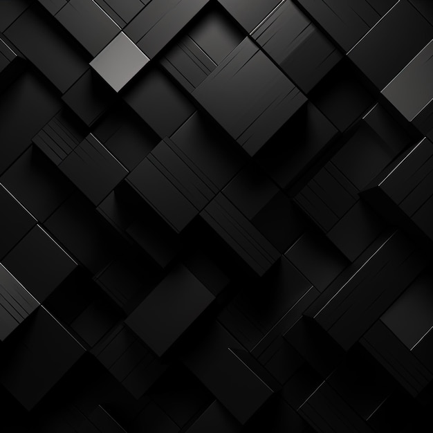 Foto fundo preto geométrico abstrato 4k tom escuro papel de parede preto pano de fundo animação gradiente