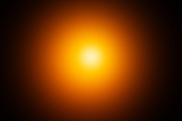 Foto fundo preto reflexo de lente de luz solar colorido amarelo