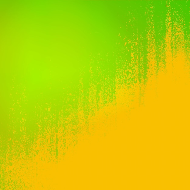 Fundo quadrado gradiente de cor verde amarelo misturado