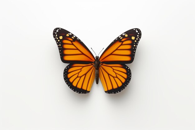 Foto fundo realista de enxame de borboletas