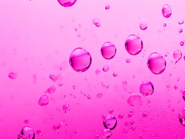 Foto fundo rosa gotas de água imagem grátis 4k