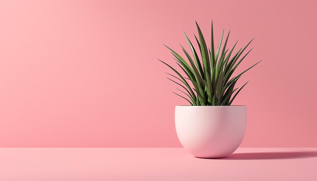 Fundo rosa minimalista