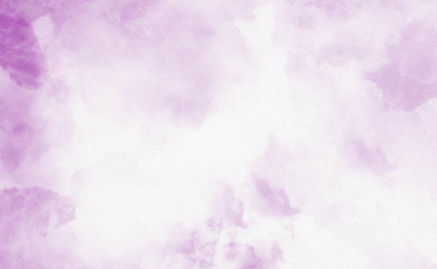 Fundo roxo aquarela pintado à mão