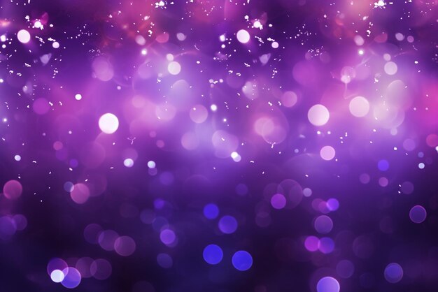 fundo roxo com bokeh brilhante