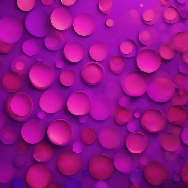 Fundo roxo com muitos círculos desfocados