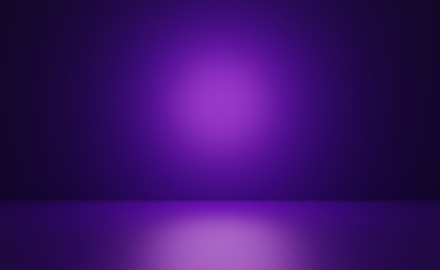 Fundo roxo e papel de parede com foco de luz