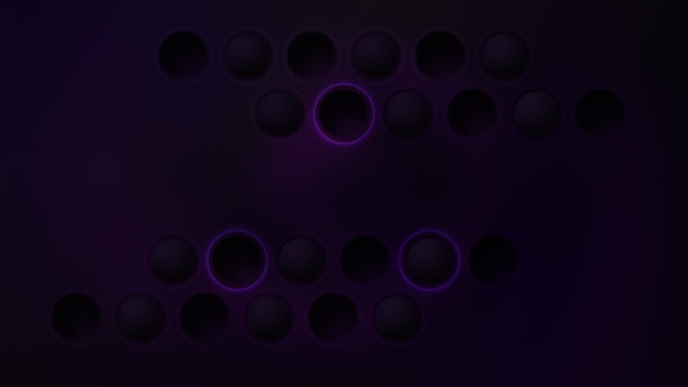 Fundo roxo gradiente elegante suave com botão abstrato