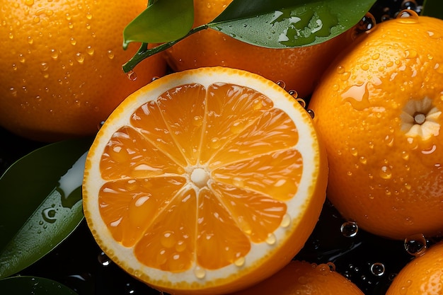 Fundo sem costura laranja fresco brilhante