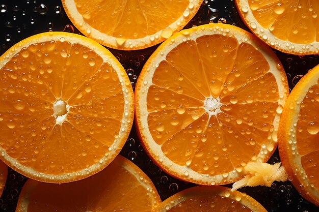 Fundo sem costura laranja fresco brilhante