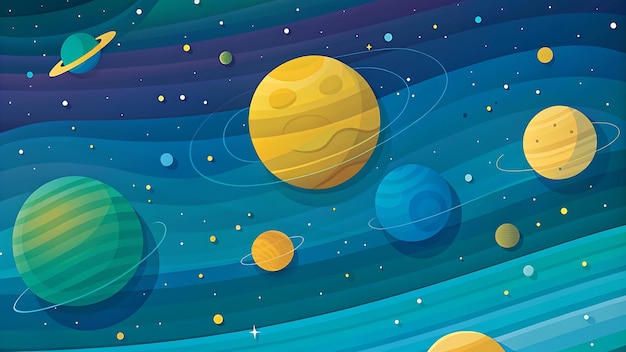 Fundo solar sistema