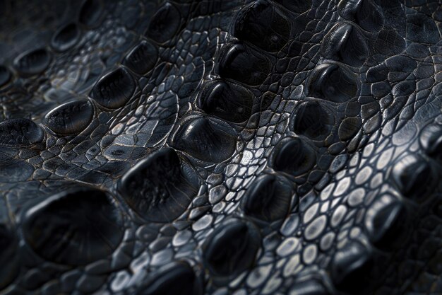 Fundo texturizado de couro genuíno com padrão de pele de crocodilo