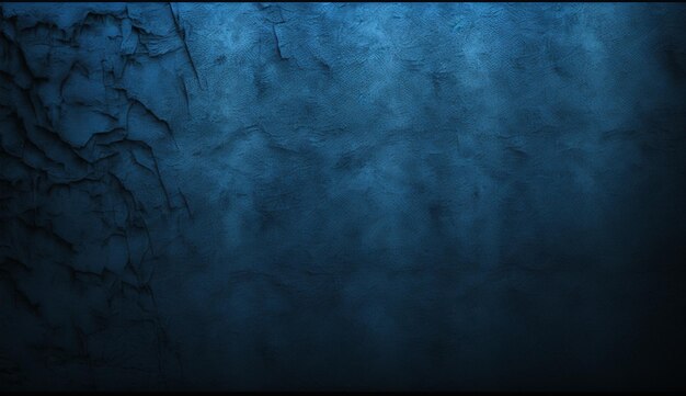 fundo texturizado de parede lisa azul marinho