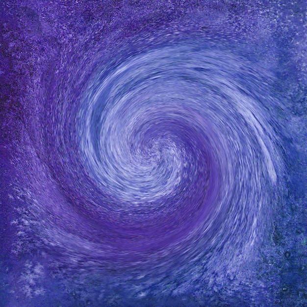 Fundo torcido espiral futuro geométrico azul violeta abstrato do espaço. ilustração de design gráfico