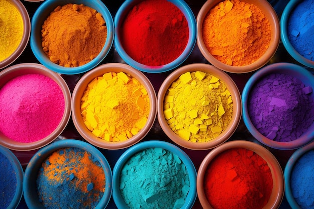 Fundo tradicional colorido de holi splash para o festival de cores da índia em