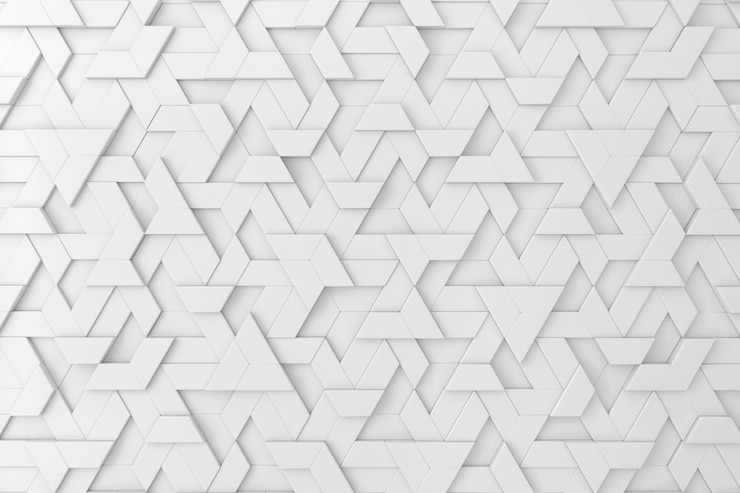 Foto fundo tridimensional branco