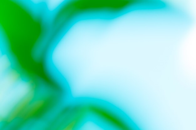 Foto fundo verde abstrato borrão de movimento