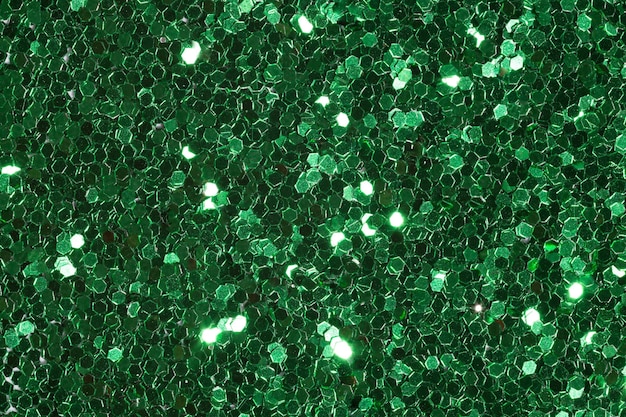 Fundo verde com glitter perfeito