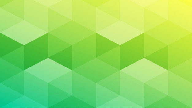 Fundo verde com gradiente geométrico abstrato