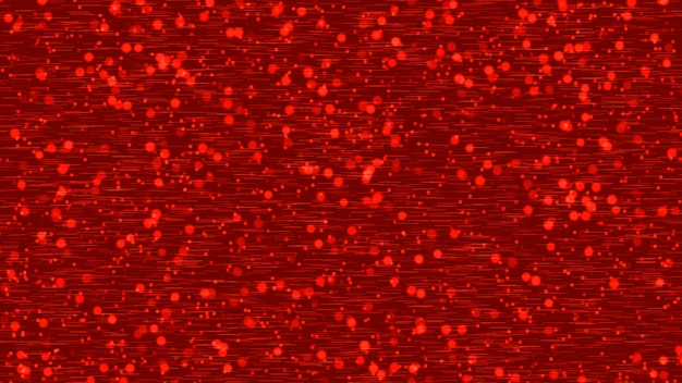 Fundo vermelho abstrato com muitas partículas