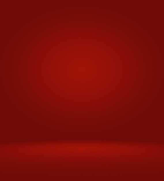 Fundo vermelho abstrato Projeto de layout dos namorados de Natal, estúdio, sala, modelo da web, relatório de negócios com cor gradiente de círculo suave.