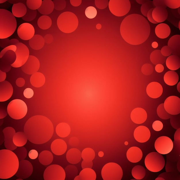 Foto fundo vermelho com círculos vermelhos