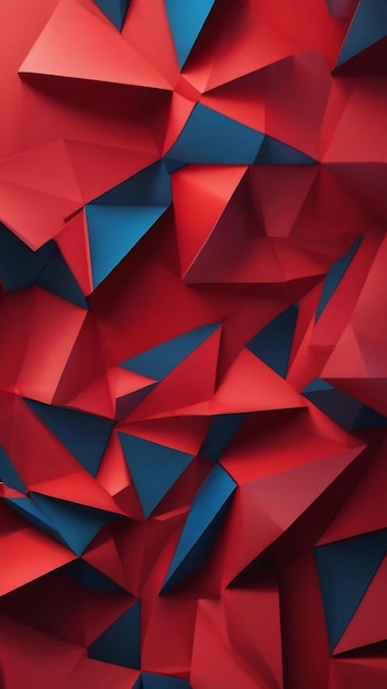 Fundo vermelho com um padrão de formas abstratas