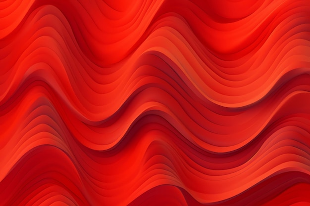 Fundo vermelho com um padrão de onda