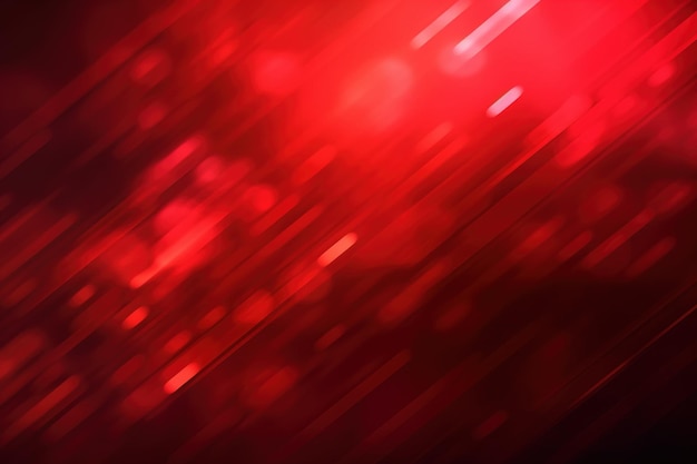 Fundo vermelho com uma luz embaçada e um fundo vermelho embaçado