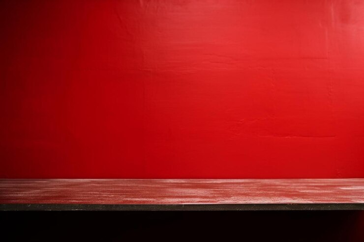 Foto fundo vermelho e espaço de cópia