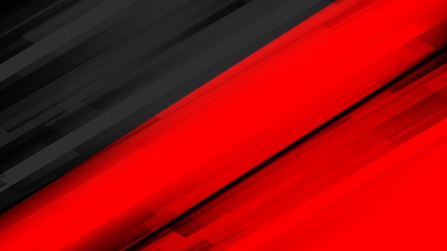 Fundo vermelho e preto com uma faixa vermelha