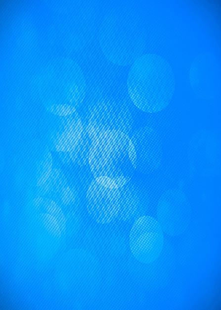 Foto fundo vertical bokeh azul para eventos e celebrações de feriados sazonais