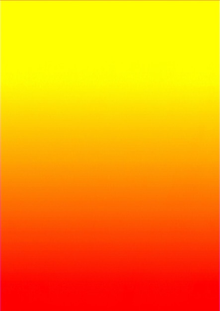 Foto fundo vertical de mistura de gradiente amarelo e vermelho